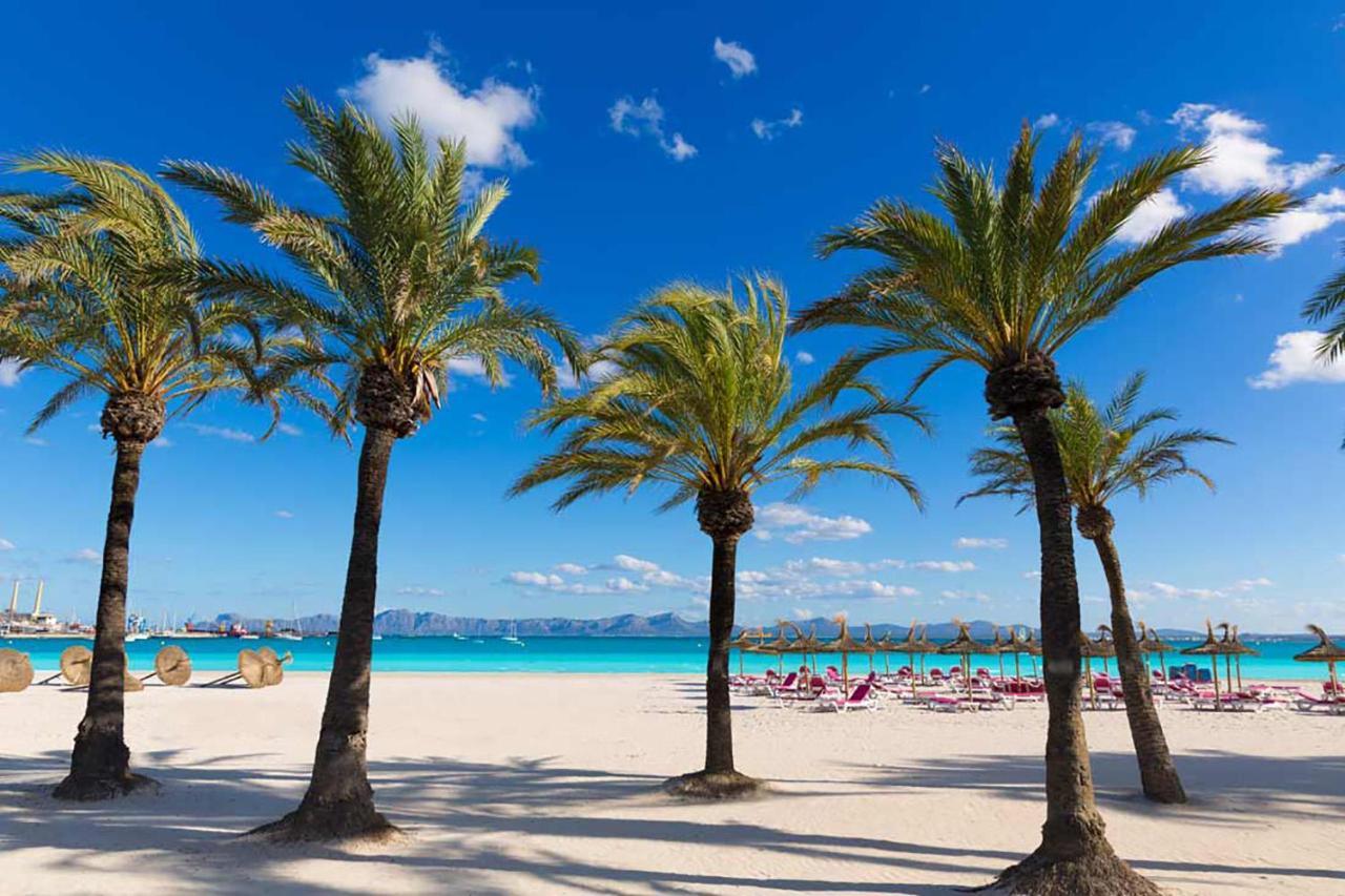 Apartment Corales De Mar, At Alcudia Beach ภายนอก รูปภาพ